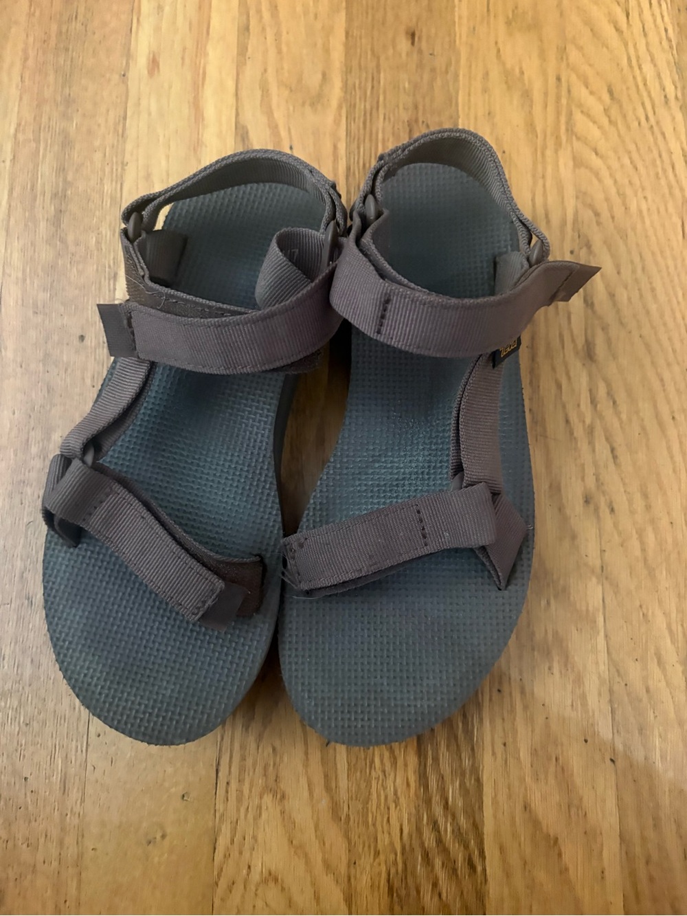 Teva Women's Gray Adjustable Strap Sandals